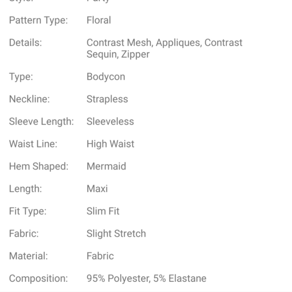 Exquisite Contrast Sequin Floral Beige Creme & Chocolate Sleeveless Fo… - Picture 10 of 15